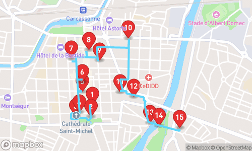 A Journey Through Medieval Marvels: Discovering Historic Carcassonne tour map