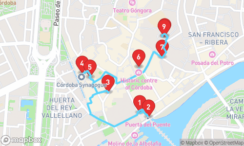 Córdoba's Hidden Gems: Uncover the City's Weird and Wonderful Side with Ryan! tour map