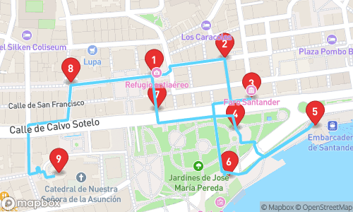 Santander: Eine Reise durch Geschichte und Kultur tour map