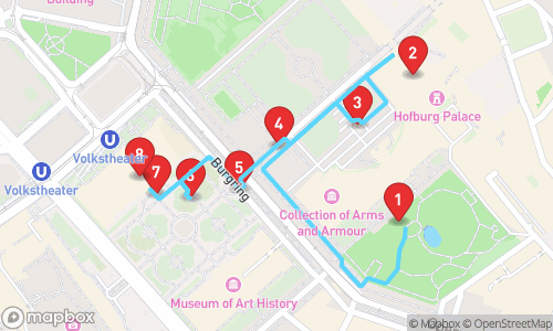 Imperial Splendor & Cultural Marvels: A Journey Through Historic Vienna tour map